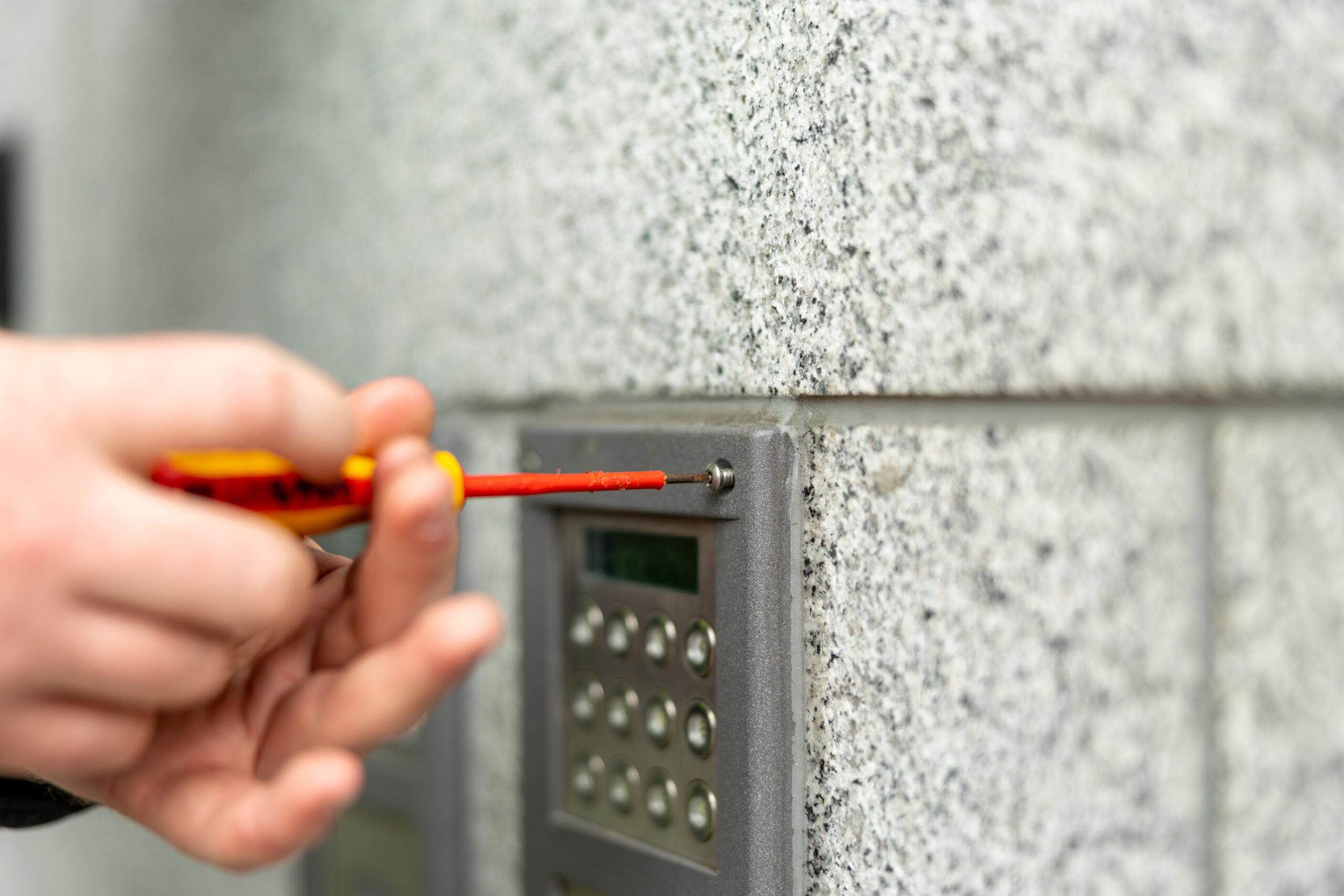 Gate intercom with video capability