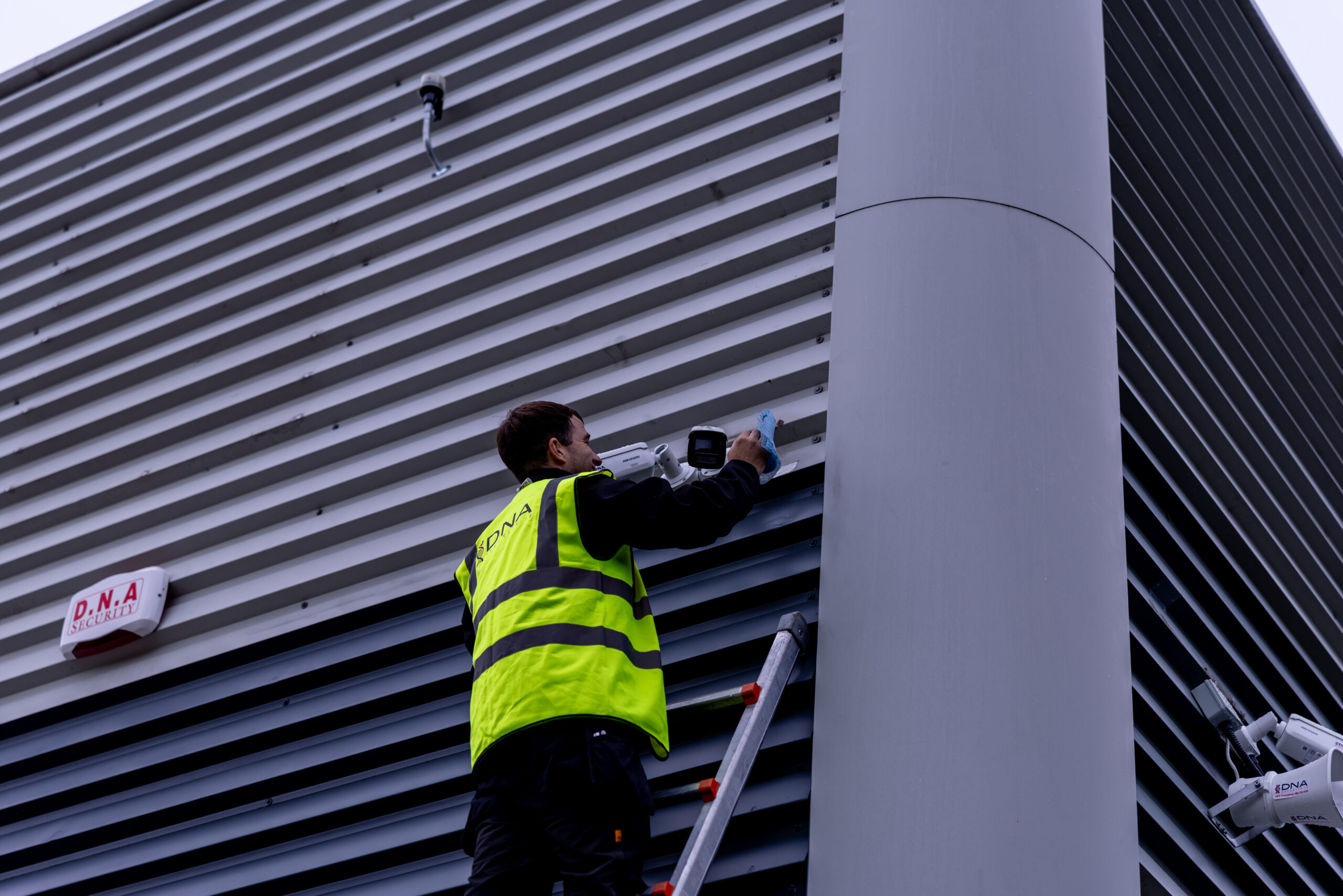 Domestic CCTV maintenance visit
